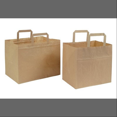 Large Brown Patisserie Carrier Bag