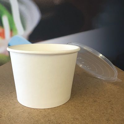 Shallow Paper Soup Bowl
