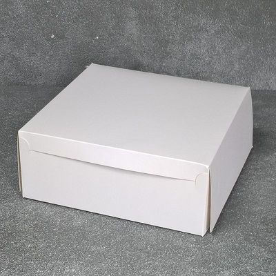 White Cake Box