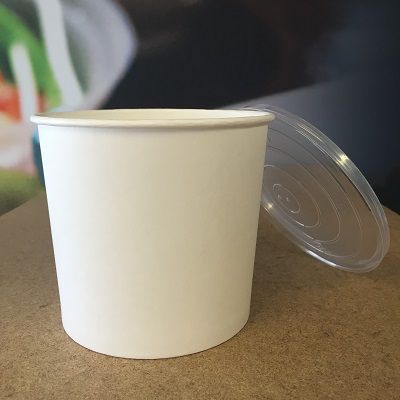 Shallow Paper Soup Bowl
