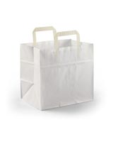 Plain White Patisserie PT Handle Carrier