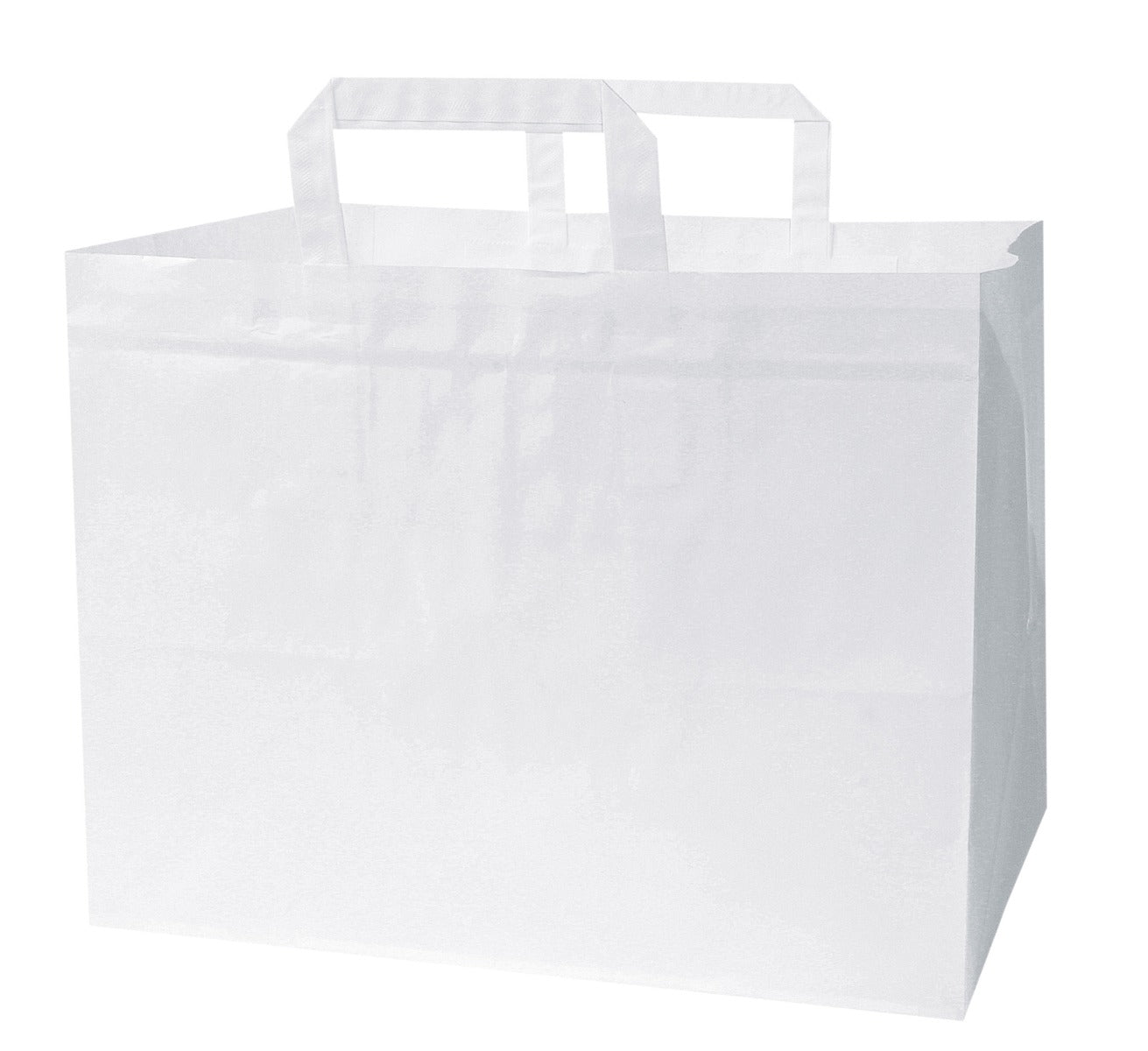 Plain White Patisserie PT Handle Carrier