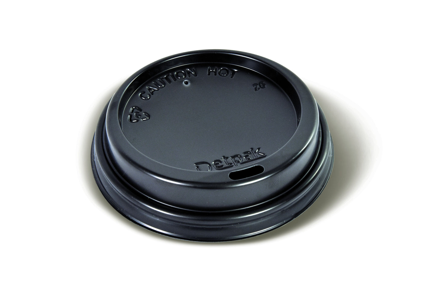 Black Smooth Lid