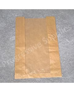 Artisan Bread Bag Brown 230+70x355mm (500)