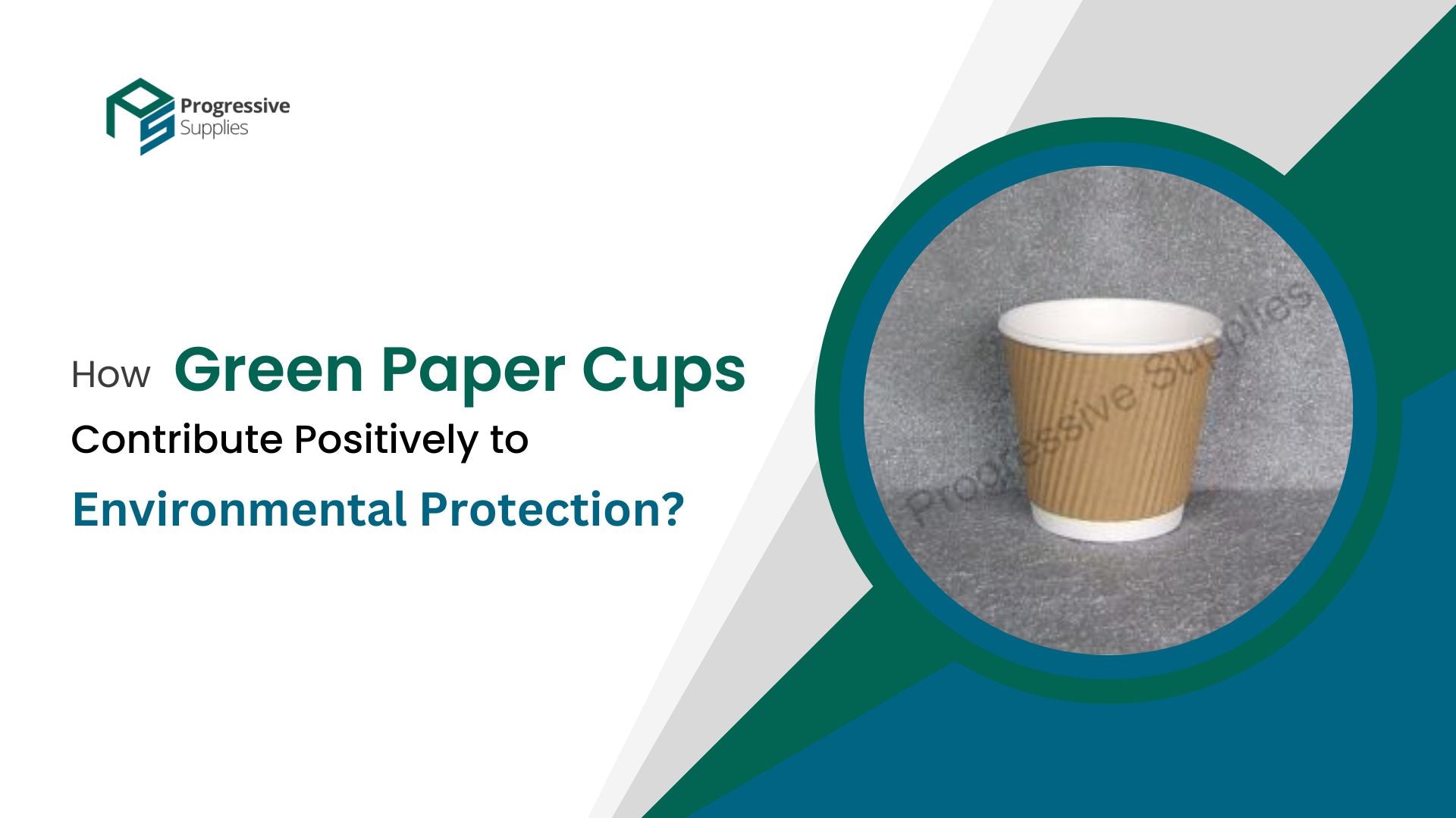 How Green Paper Cups Contribute Positively to Environmental Protection ...